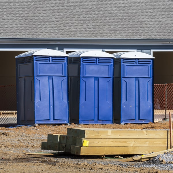 are there any restrictions on what items can be disposed of in the portable toilets in Tobaccoville North Carolina
